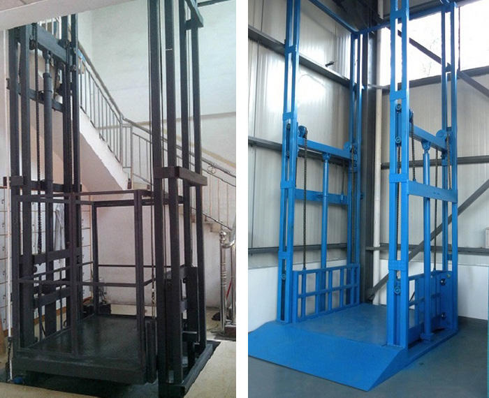 导轨式升降货梯平台 导轨式升降货梯平台